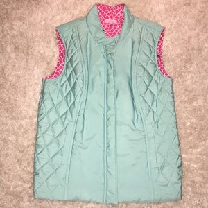 Lilly Pulitzer light blue vest